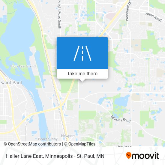 Mapa de Haller Lane East