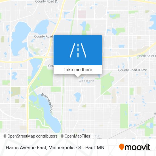 Mapa de Harris Avenue East