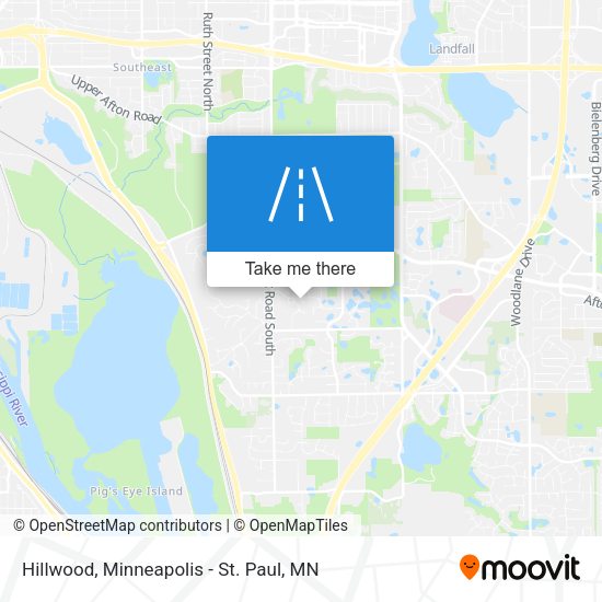 Hillwood map