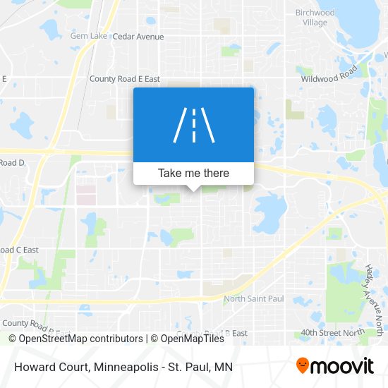 Howard Court map