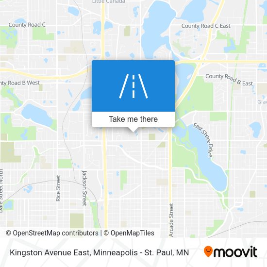 Kingston Avenue East map
