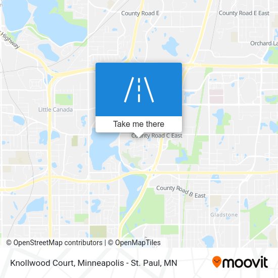 Knollwood Court map