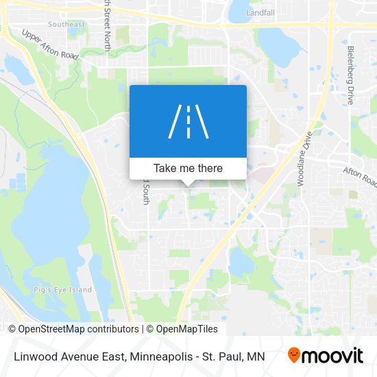 Linwood Avenue East map