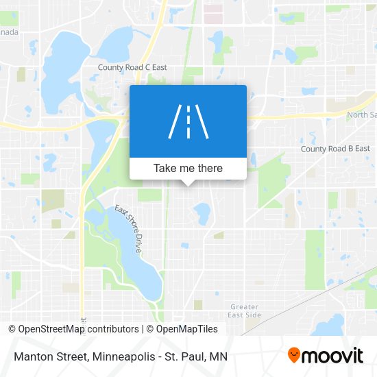 Manton Street map