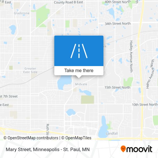 Mary Street map