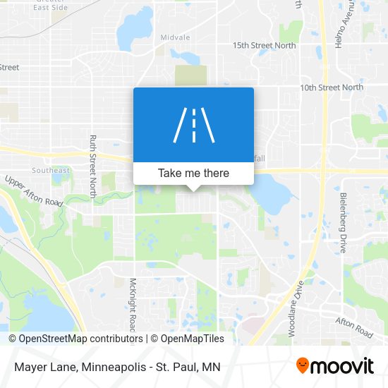 Mayer Lane map