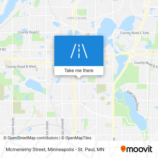 Mapa de Mcmenemy Street