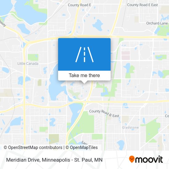 Mapa de Meridian Drive