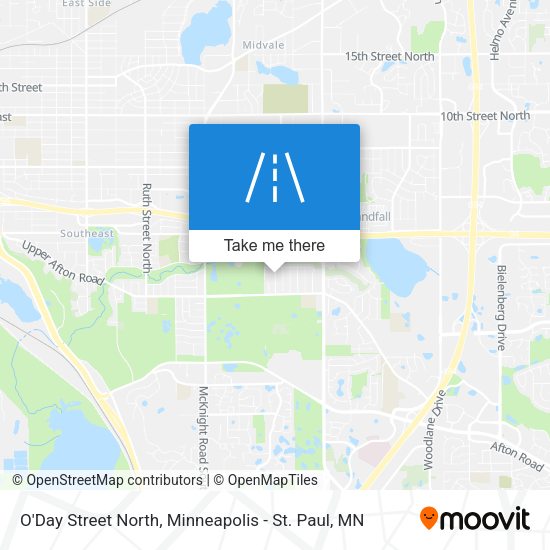 Mapa de O'Day Street North