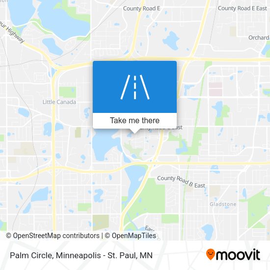 Mapa de Palm Circle