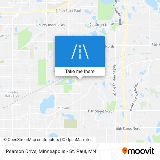 Pearson Drive map