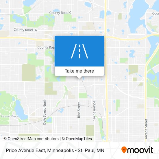 Price Avenue East map