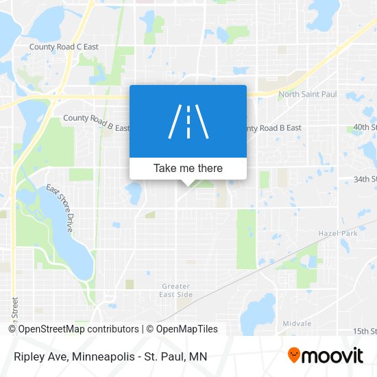 Mapa de Ripley Ave