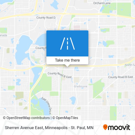 Sherren Avenue East map