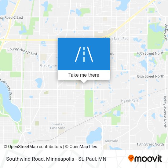 Southwind Road map