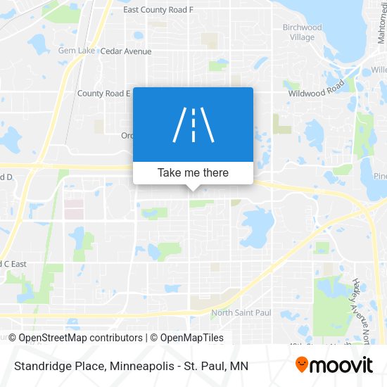 Mapa de Standridge Place