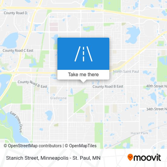 Mapa de Stanich Street