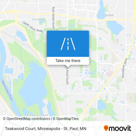 Teakwood Court map