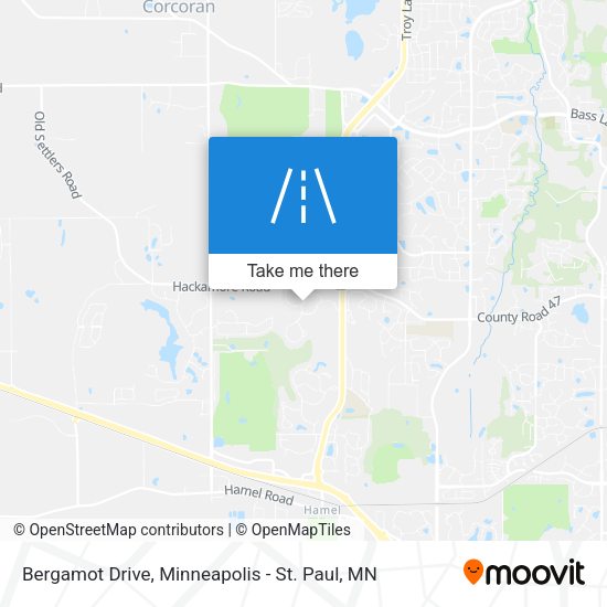Mapa de Bergamot Drive