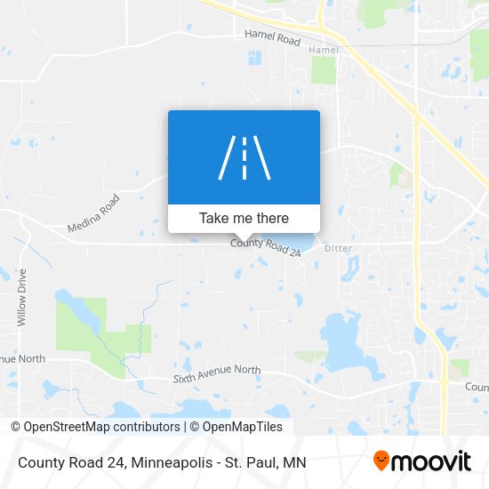 Mapa de County Road 24
