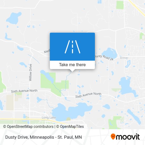 Mapa de Dusty Drive