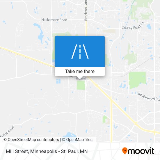 Mill Street map