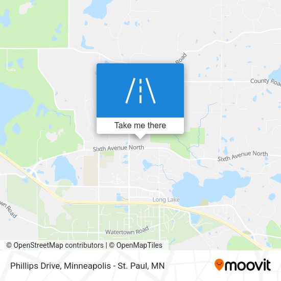 Phillips Drive map