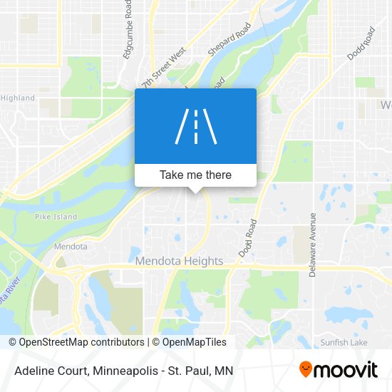 Adeline Court map