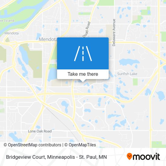 Bridgeview Court map