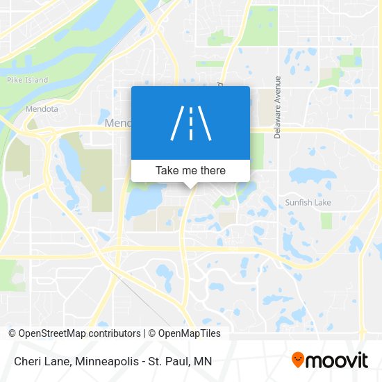 Cheri Lane map