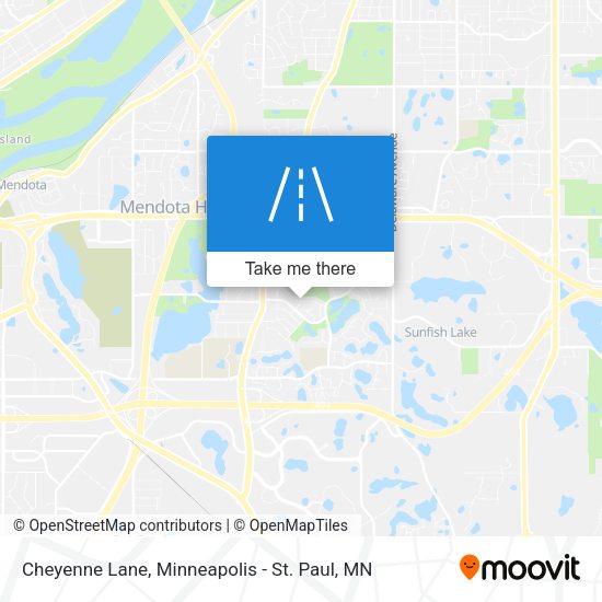 Mapa de Cheyenne Lane