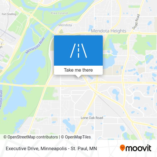Mapa de Executive Drive