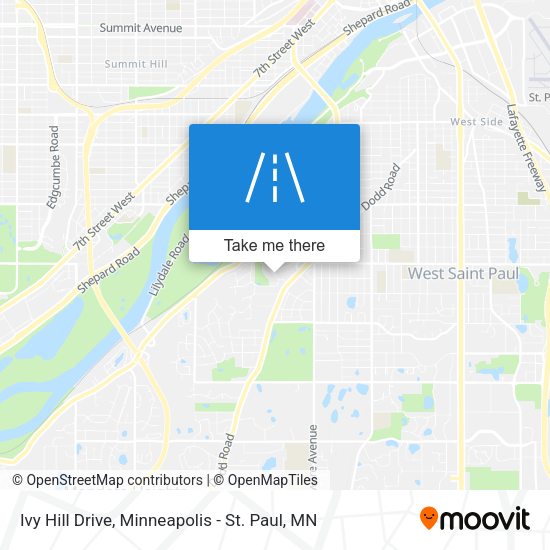 Ivy Hill Drive map
