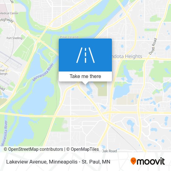 Lakeview Avenue map