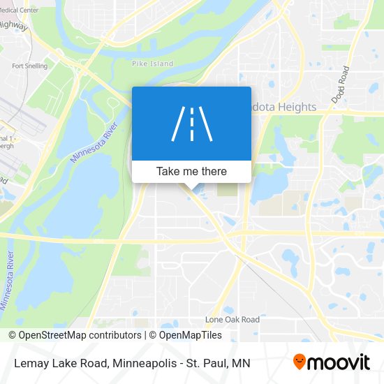 Mapa de Lemay Lake Road