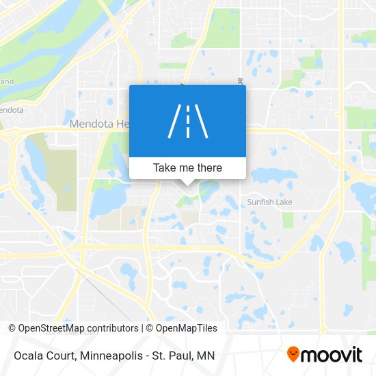 Ocala Court map