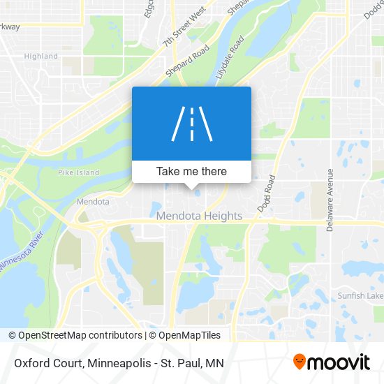 Oxford Court map