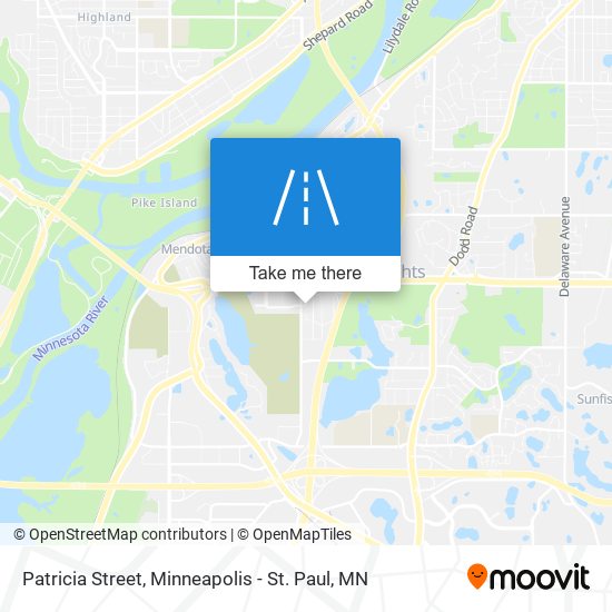 Patricia Street map