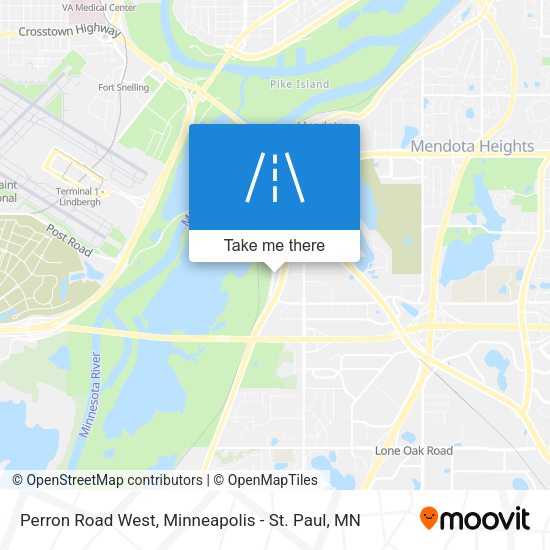 Mapa de Perron Road West