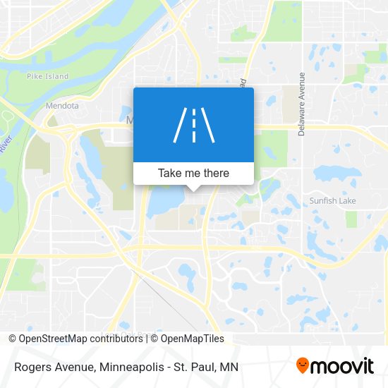 Rogers Avenue map