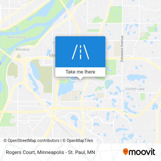 Rogers Court map