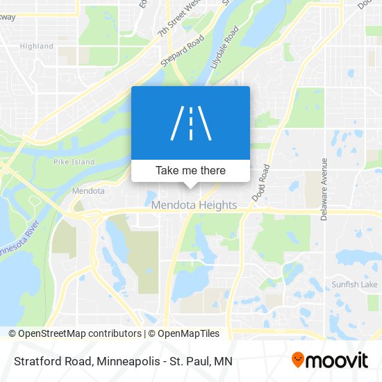 Stratford Road map