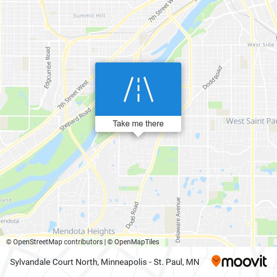 Mapa de Sylvandale Court North