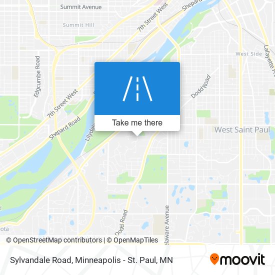 Sylvandale Road map
