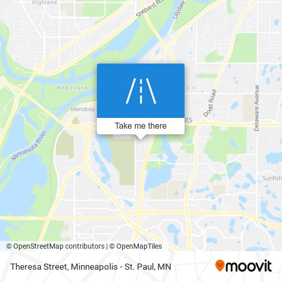 Theresa Street map
