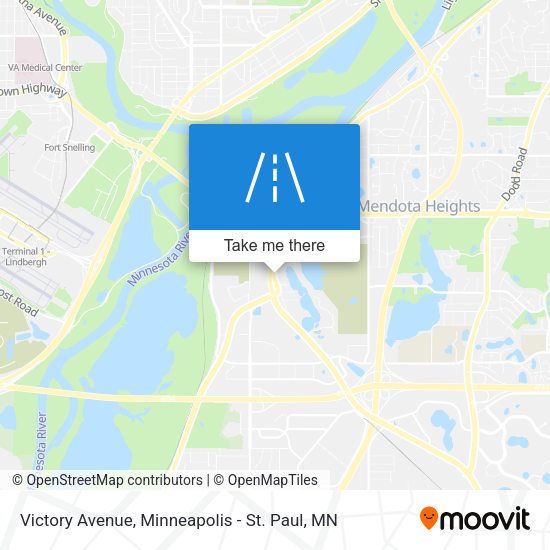 Victory Avenue map