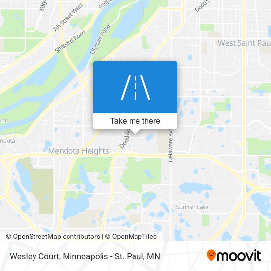 Wesley Court map