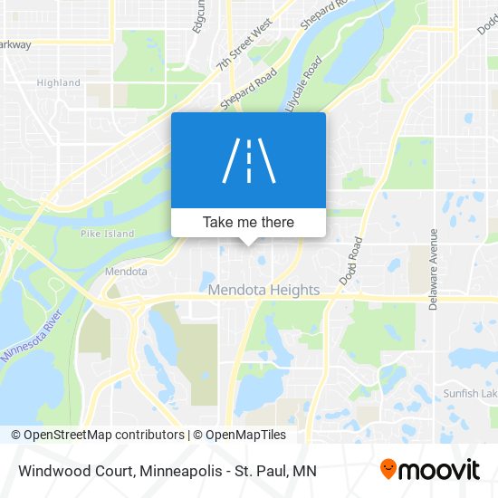 Windwood Court map