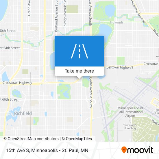 Mapa de 15th Ave S