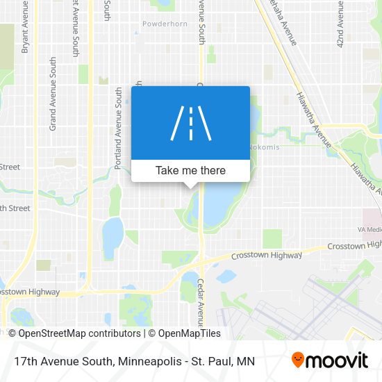 Mapa de 17th Avenue South